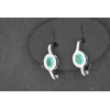 orecchini con smeraldi OR036