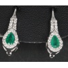 orecchini con smeraldi OR079